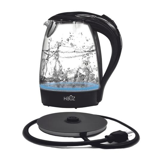 Glass Kettle 1.7L - Black