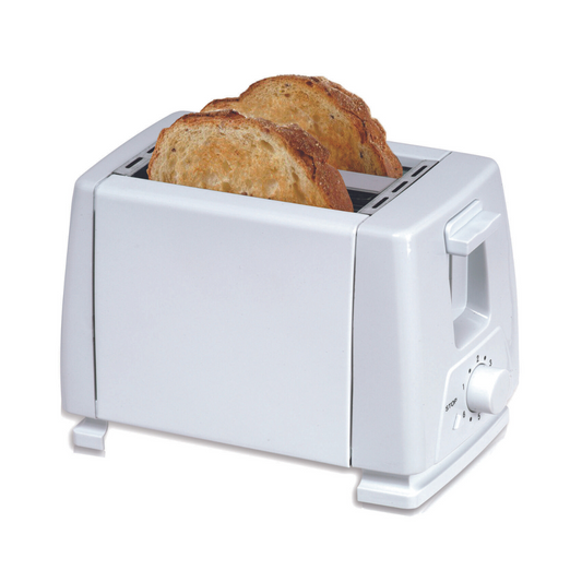 2 Slice Toaster - White