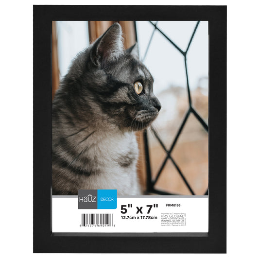 Black Picture Frame - 5x7"