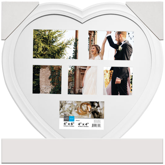 Heart-shaped Collage Frame