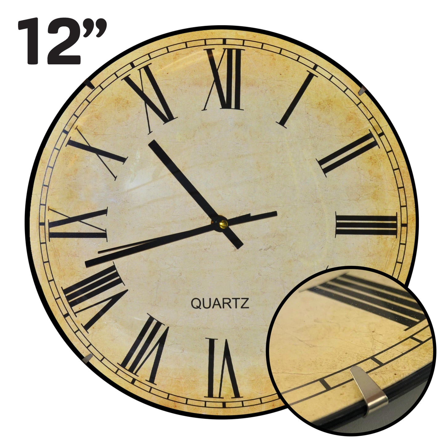 12" Wall Clock