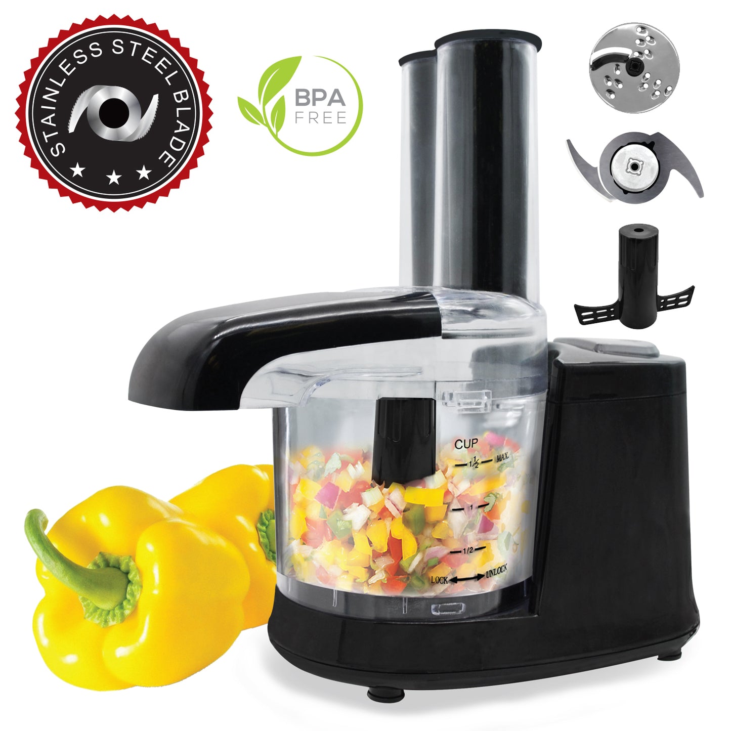 Food Processor - Black