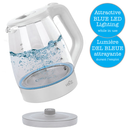 Glass Kettle 1.7L - White